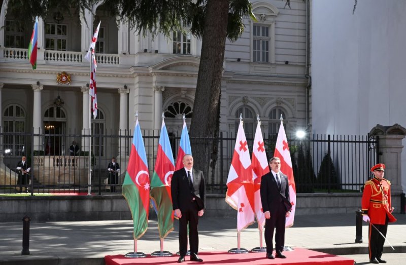 News about -   Tbilisi hosts official welcome ceremony for Azerbaijani president  