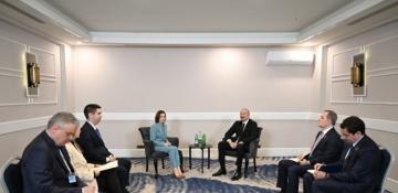   Prezident İlham Əliyevin Antalyada Moldova Prezidenti ilə görüşü olub YENİLƏNİB  