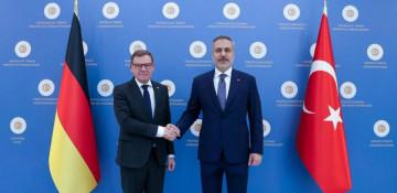 Hakan Fidan bu gün almaniyalı həmkarı Yohann David Vadefuldur ilə telefon danışığı aparıb