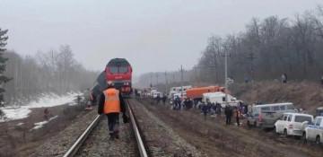 Passenger train derails in Russia, injuring at least 24