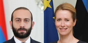 Mirzoyan və Kallas Yaxın Şərqdəki vəziyyəti müzakirə ediblər