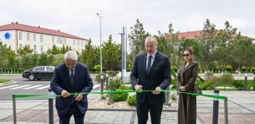   Prezident İlham Əliyev Milli Aviasiya Akademiyasında Beynəlxalq Təlim Mərkəzinin açılışında iştirak edib  