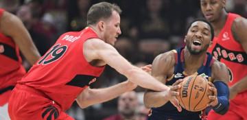 Donovan Mitchell, James Harden pace Cavs to 2-0 lead over Raptors