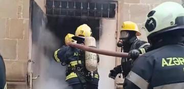 Bakıda internat məktəbinin yataqxanasında yanğın baş verib
