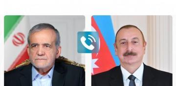   Iranian president thanks Azerbaijani leader for humanitarian aid  
