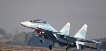 Russian Su-30 fighter jet crashes in Crimea