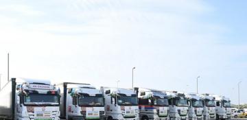   Azerbaijan dispatches another batch of humanitarian aid to Iran  