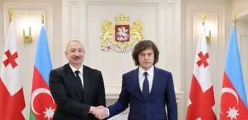   President Ilham Aliyev holds one-on-one meeting with Georgian PM Kobakhidze  
