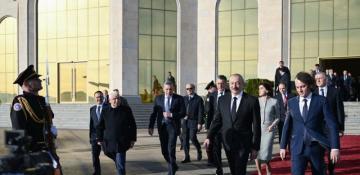 Azerbaijan's president concludes state visit to Georgia