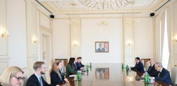   President Ilham Aliyev receives Lithuanian PM  