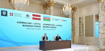   Baku hosts Azerbaijan-Latvia business forum  
