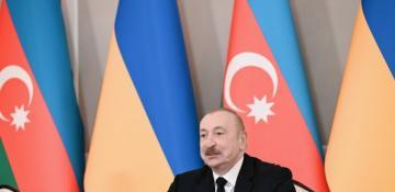 Prezident İlham Əliyev: Həm Azərbaycanda, həm də Ukraynada hərbi sənaye kompleksi inkişaf edir