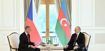   Azerbaijani president, Czech premier hold one-on-one meeting in Gabala  