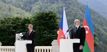 President Ilham Aliyev: We have very active political dialogue with the Czech Republic