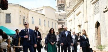 Lithuanian PM visits Baku's Icherisheher