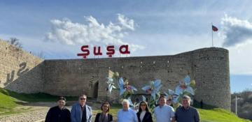 Irish parliamentary delegation visits Azerbaijan's Shusha and Khankendi