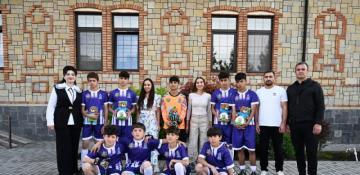 Leyla Aliyeva and Arzu Aliyeva visit Social Service Orphanage in Sheki -  PHOTOS 
