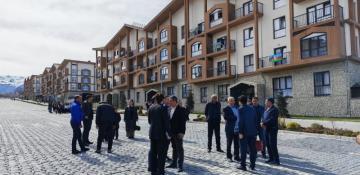 Kəlbəcər şəhərinə növbəti köç karvanı çatıb