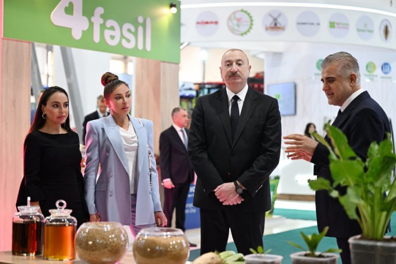   Prezident İlham Əliyev 19-cu “Caspian Agro Week” və 31-ci “InterFood Azerbaijan” sərgiləri ilə tanış olub - YENİLƏNƏCƏK  