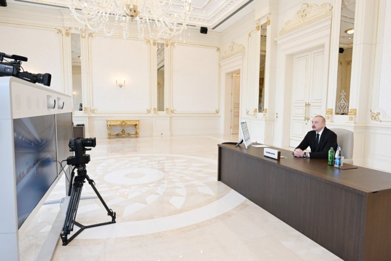 News about -   Prezident İlham Əliyev “Avropa Siyasi Birliyi”nin 8-ci Zirvə toplantısında videobağlantı formatında çıxış edib YENİLƏNİB  
