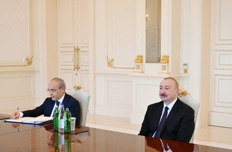 News about -   Prezident İlham Əliyev İslam İnkişaf Bankı Qrupunun sədrinin başçılıq etdiyi nümayəndə heyətini qəbul edib  