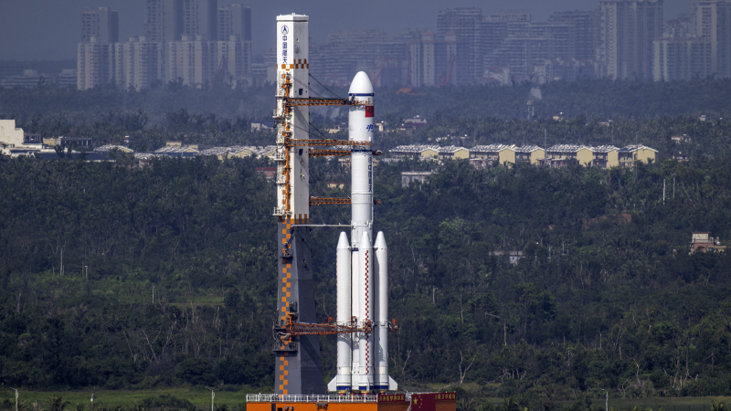 China's Tianzhou-9 cargo spacecraft re-enters atmosphere