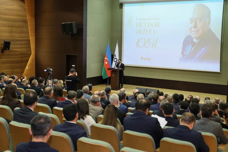 SOCAR hosts event marking National Leader Heydar Aliyev’s 103rd anniversary