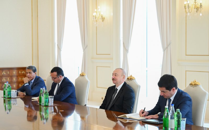 News about -   Prezident İlham Əliyev Slovakiya Milli Şurası sədrinin başçılıq etdiyi nümayəndə heyətini qəbul edib  