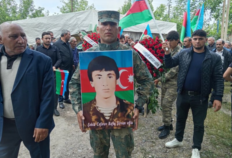   Birinci Qarabağ müharibəsinin itkin şəhidi Rafiq Cəfərov Füzuli rayonunda dəfn edilib  