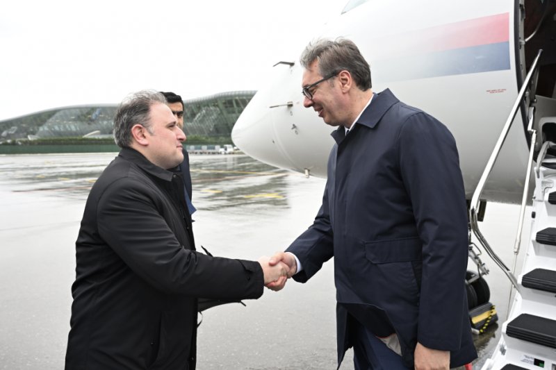 Serbiya Prezidenti Azərbaycanda səfərdədir