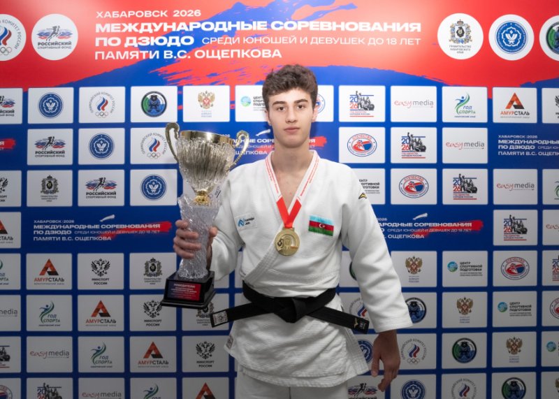 Azərbaycan cüdoçuları Rusiyada keçirilən beynəlxalq turnirdə 2 medal qazanıblar