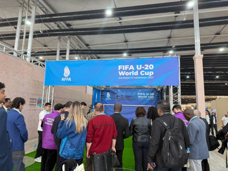 WUF13 çərçivəsindəki “Urban Expo” sərgisində AFFA-nın xüsusi stendi fəaliyyət göstərir