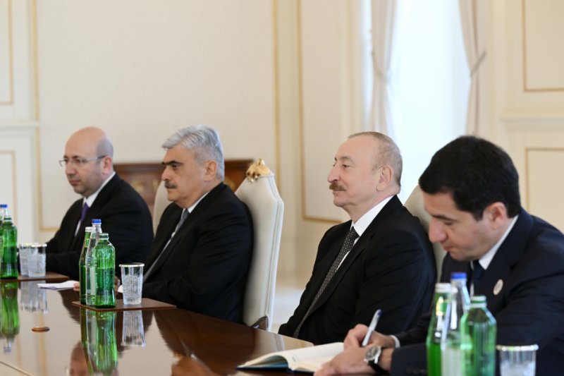 News about -   Prezident İlham Əliyev Belarus Milli Assambleyası Nümayəndələr Palatasının sədrini qəbul edib  