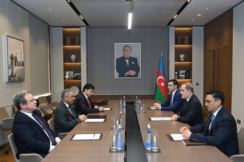 Ceyhun Bayramov D-8-in Baş katibi ilə görüşüb