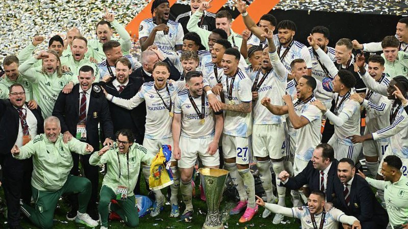 Aston Villa win Europa League to end 30-year trophy drought
