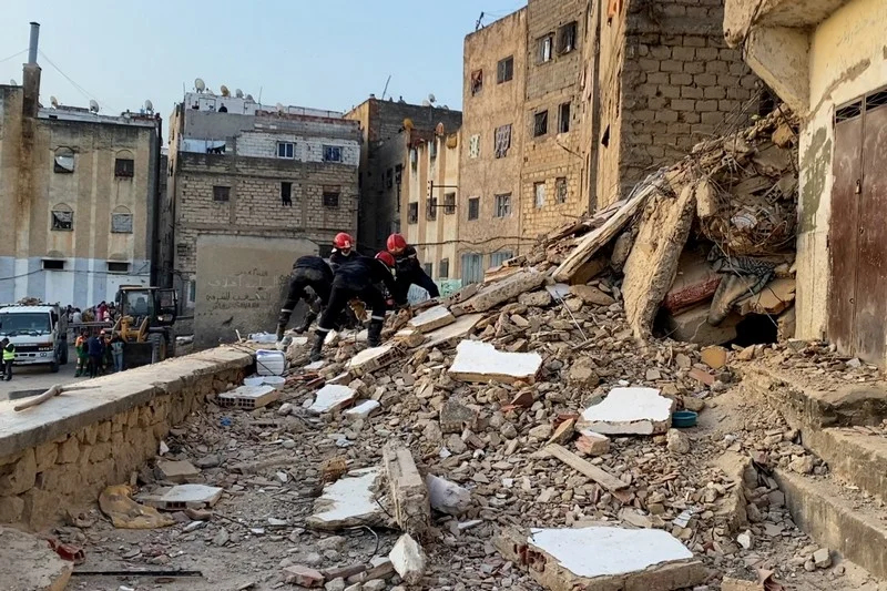 Mərakeşdə yaşayış binası çökdü, 14 nəfər həlak oldu