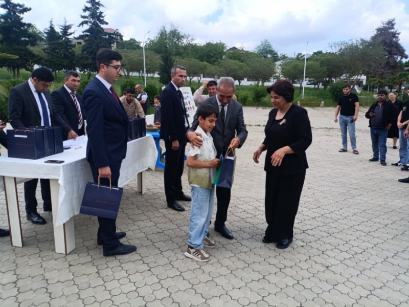 Xocavənd şəhərinə qayıdan daha 17 ailəyə evlərinin açarları təqdim edilib