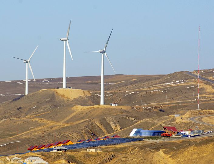Azərbaycanda külək enerjisi istehsalında kəskin artım qeydə alınıb