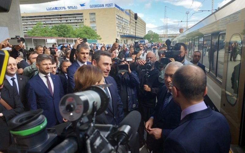 Altıillik fasilədən sonra Bakı–Tbilisi qatarı yenidən fəaliyyətə başlayıb
