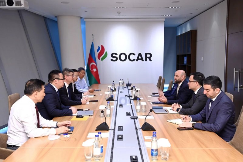   SOCAR və Çin şirkəti “Abşeron” yatağı layihəsini müzakirə edib  