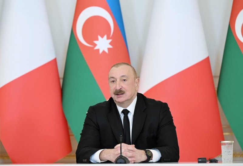   President: Italy holds leading position in implementation of projects in Garabagh and East Zangezur  