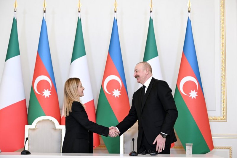 Video highlighting Italian PM Meloni’s visit to Azerbaijan shared on President Aliyev's social media accounts