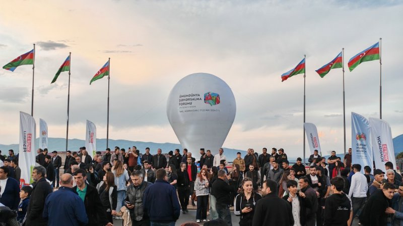 WUF13 roadshow concludes in Khankendi with public programme