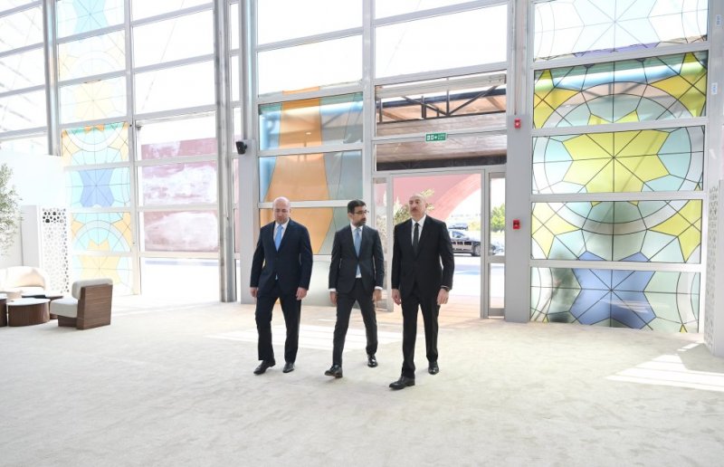 News about -   President Ilham Aliyev reviews preparations for WUF13 at Baku Olympic Stadium  