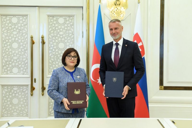 Azerbaijani, Slovak parliaments sign Memorandum of Understanding
