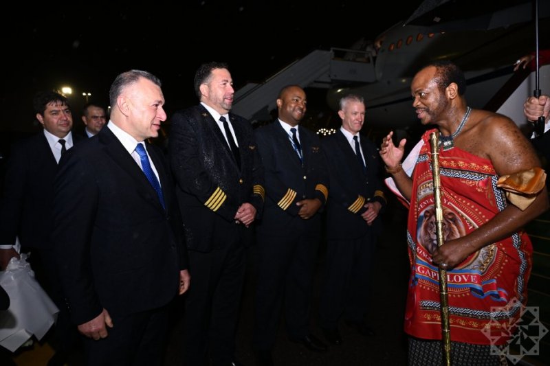 King of Eswatini visits Azerbaijan