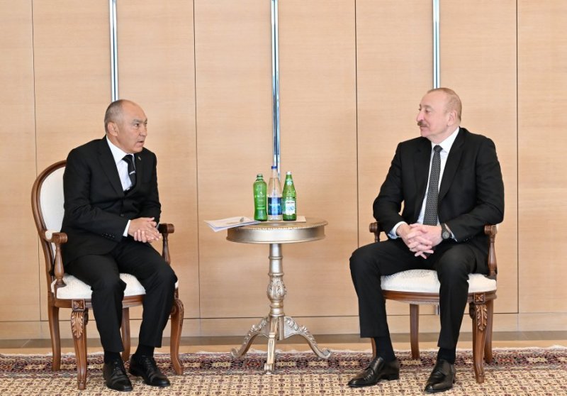 President Ilham Aliyev receives Chairman of State Committee for Construction of City of Arkadag of Turkmenistan