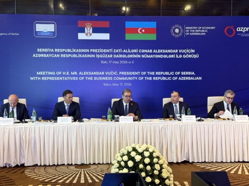 Vučić: Activities of Azerbaijani companies in Serbian market create important opportunities for future economic partnership