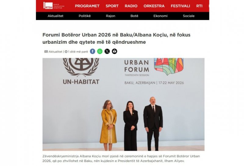 WUF13 dünya mediasının diqqət mərkəzində qalmaqdadır -  FOTOLAR 