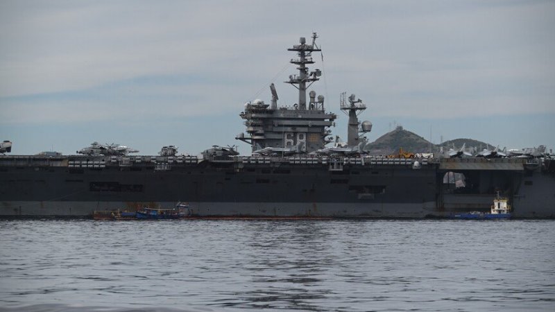 US deploys aircraft carrier strike group to Caribbean amid Cuba tensions